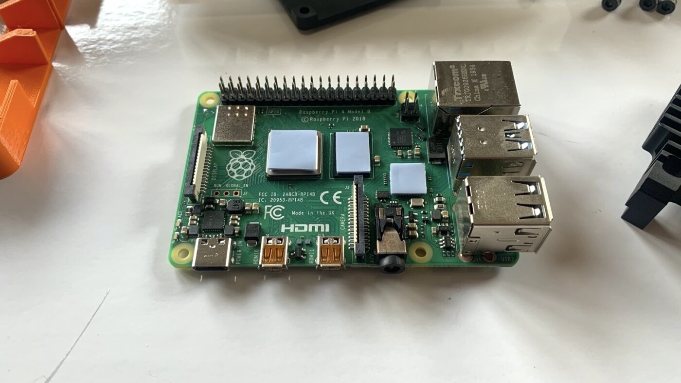 Prep the Raspberry Pi to install the Armor Heatsink