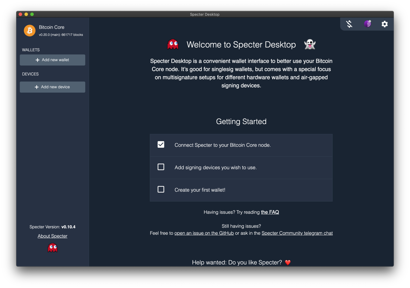 Spectre for mac instal